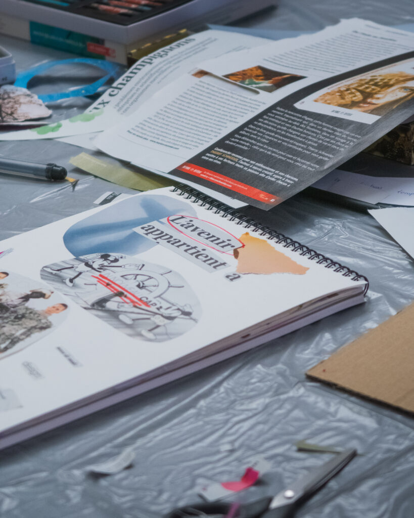 Ambiance créative des Ateliers de La Chiphouillée